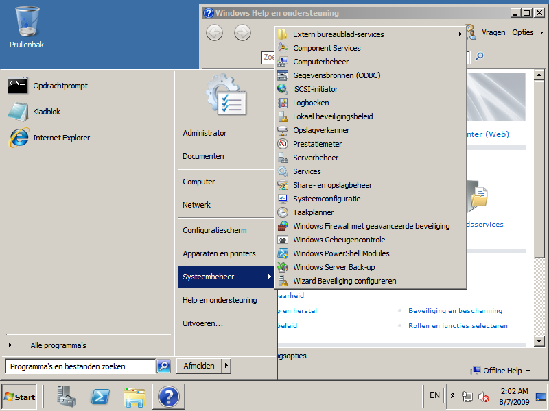 Windows Server 2008 R2 in Dutch (Nederlands)!