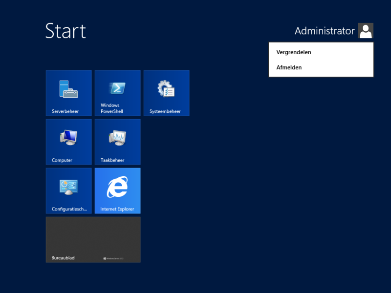 Windows Server 2012 in Dutch